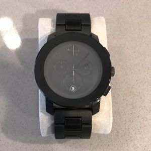 Movado Bold Swiss Chronograph Black